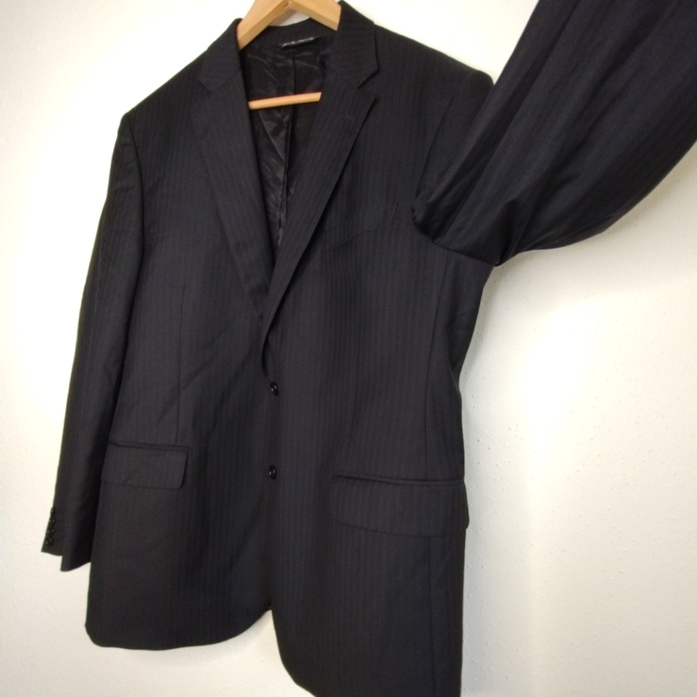 Ermenegildo Zegna Saks Fifth Avenue Classic Wool Office Sport Coat Blazer Sz 44R - Picture 6 of 16